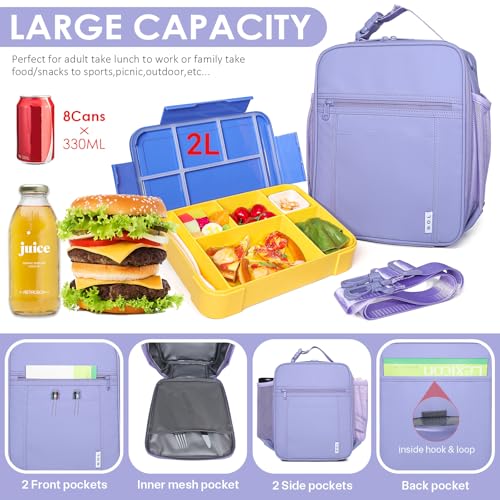 NOL Nylon Waterproof Kids Lunch Bag