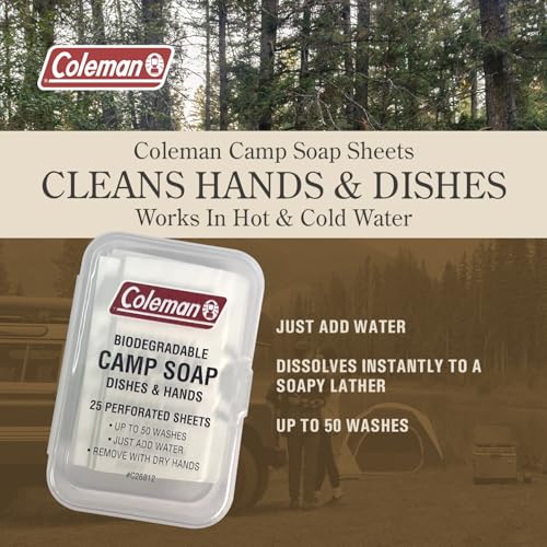 Camp Soap Sheets
