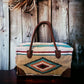Southwestern Large Weekender Travel Bag Western Duffle Bag Boho Travel Bag