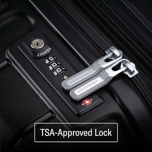 Freeform Large Checked Luggage with Dual 360° Spinner Wheels