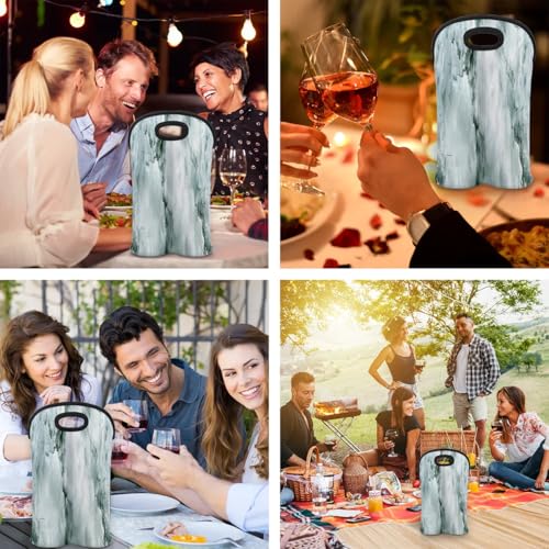 Wine Carrier Tote Personalized Bag for 2 Bottles