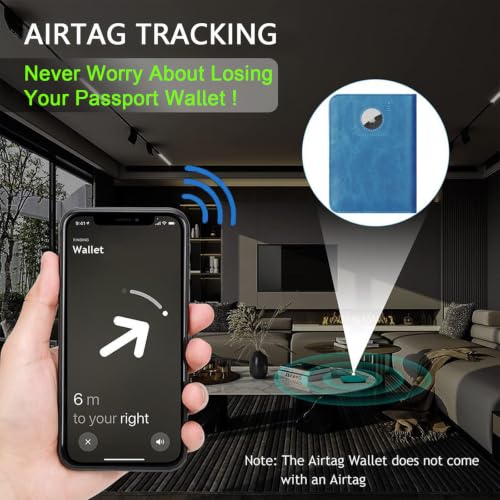 Airtag Passport Holder