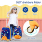 Kids Luggage 12" Toddler Backpack & 18" Travel Suitcase with Wheels (2 Count)