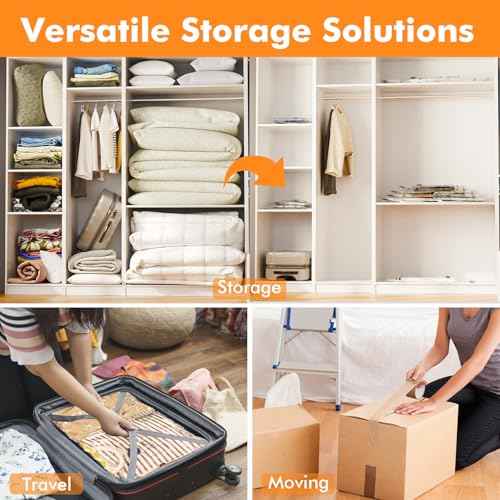 Vacuum Storage Bags for Clothing (10 Count)