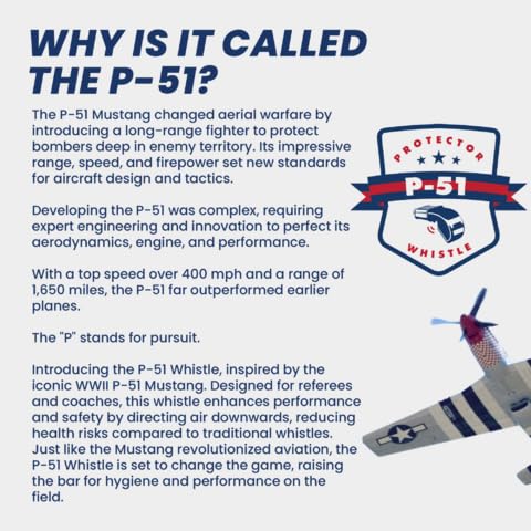 P51 Loud Whistle for Adults Emergency Use