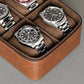 5 Watch Travel Case Storage Organizer for 5 Watches