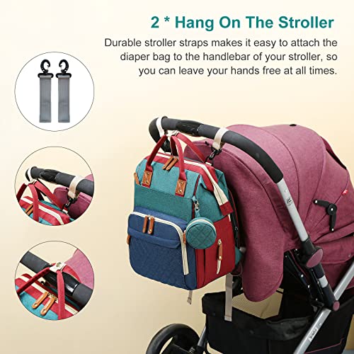 Diaper Bag Backpack with Changing Station