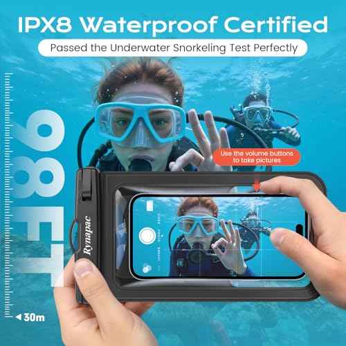 Waterproof Phone Pouch 2 Pack (2 Count)