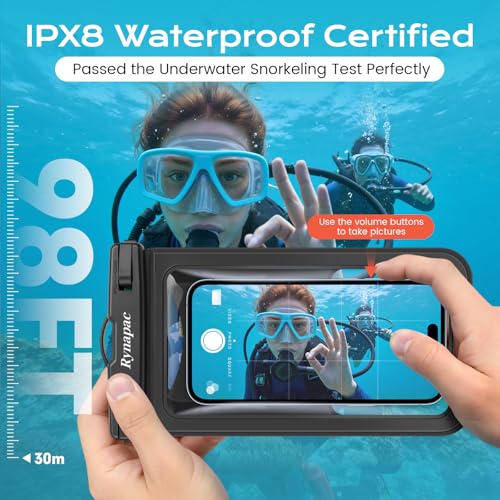 Waterproof Phone Pouch 2 Pack (2 Count)