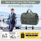 Travel Duffle Bag with Shoes Compartment
