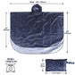 Waterproof Rain Poncho for Women Packable Hooded Raincoat with Pocket