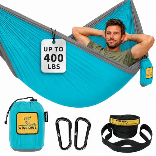 Hammock for Camping Single Hammocks Gear for The Outdoors Backpacking Survival or Travel