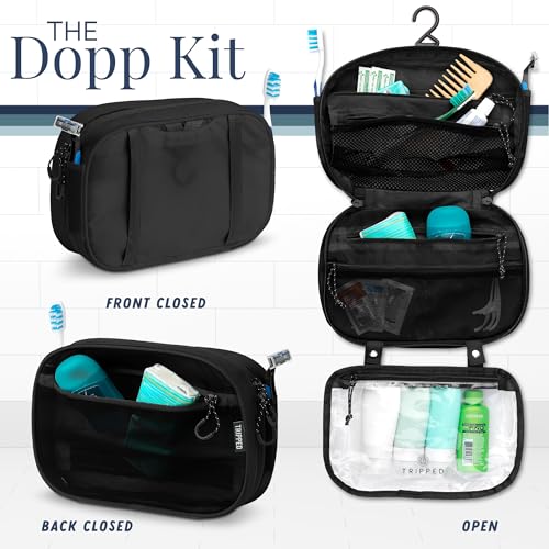 3 Piece Travel Toiletry Bag Set