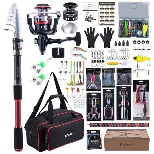 8FT 24T Telescopic Fishing Rod & Reel Combo Kit Freshwater Bass