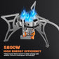 6800W Windproof Camping Stove