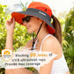 Women's Ponytail Safari Sun Hat