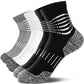 Ankle Compression Socks for Men Athletic Running Socks with Cushioned Support 3 Pairs