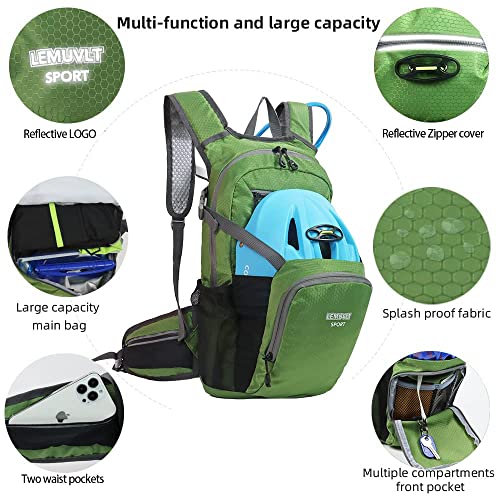 Hiking Daypack15L Lightweight Waterproof Backpack