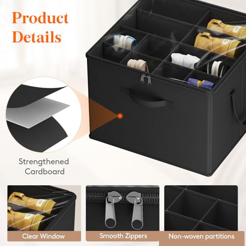 Shoe Storage Organizer for Closet (2 Count)