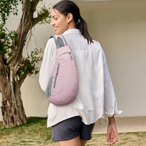 Small Sling Bag for Men Women