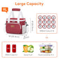 Medium Lunch Bag (White/Red / Medium(9L))