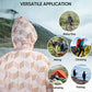 Hooded Rain Poncho for Adult with Pocket