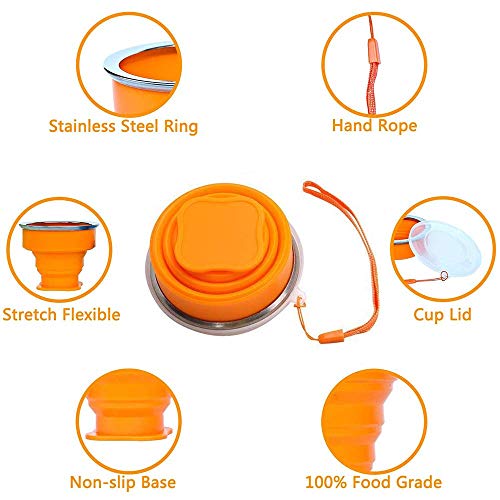 Silicone Collapsible Travel Water Cup