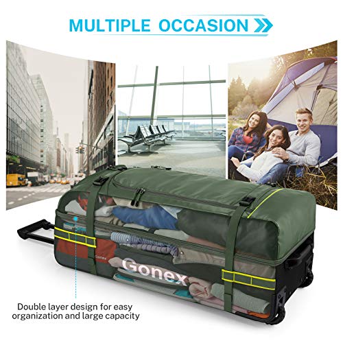 Rolling Duffle Bag with Wheels