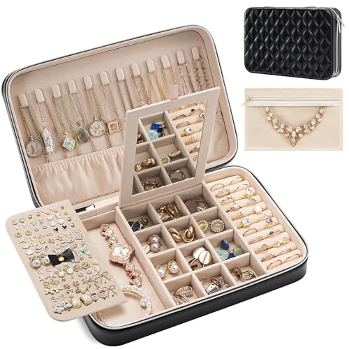 Travel Jewelry Case for Women Girls