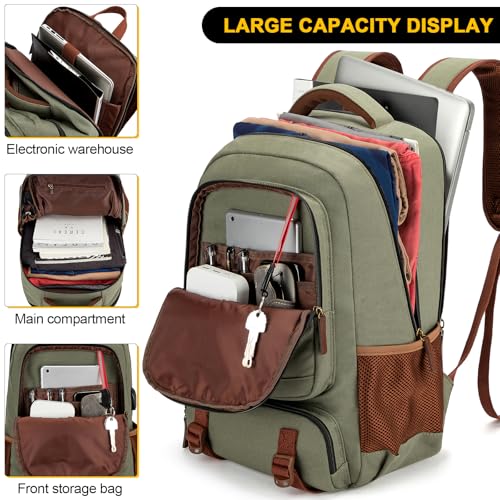 Canvas Laptop Backpack
