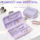 Travel Pill Organizer Box with Medicine Labels (2 Count)