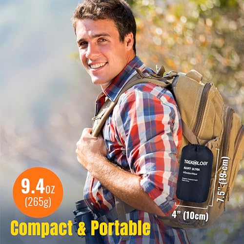 Aluft Ultra Inflatable Camping Travel Pillow