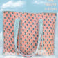 100% Cotton Quilted Tote Bag For Women