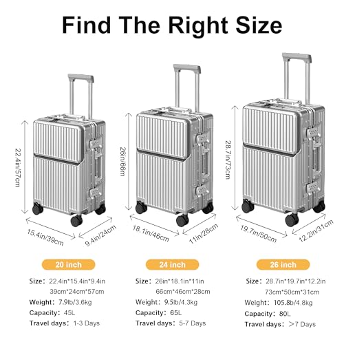 Zipperless Luggage