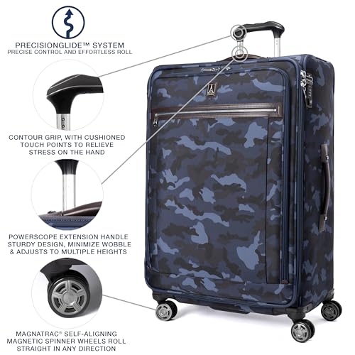 Platinum Elite Checked Luggage Spinner