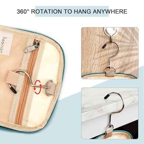 Travel Hanging Toiletry Bag for Women and Men