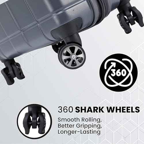 Carve 3 Piece Set with 360° Spinner Wheels (3 Count)