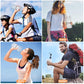 1L Hiking Collapsible Water Bottles (2 Count)