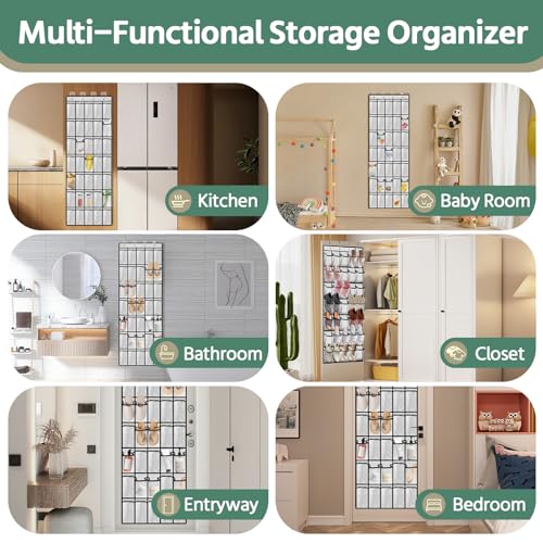35 Pocket Over the Door Shoe Organizer (35 Count)