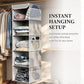 5 Shelf Hanging Closet Organizer