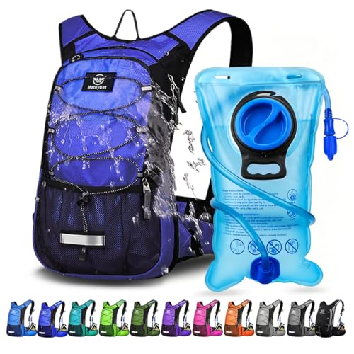 Insulated Hydration Backpack Pack with 3L BPA Free Leak Proof Water Bladder