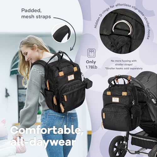 Baby Diaper Bag Backpack with Changing Pad