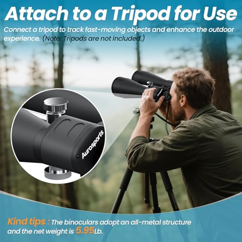 20x80 High Powered Binoculars