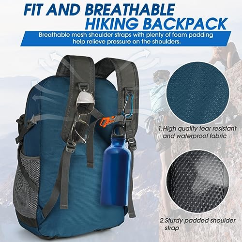 Hiking Backpack 40L Packable Lightweight Camping Daypack Men Women