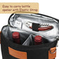 2 Bottle Insulated Wine Tote Carrier Bag