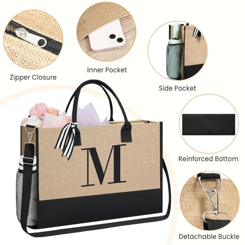 Personalized Initial Tote Bag