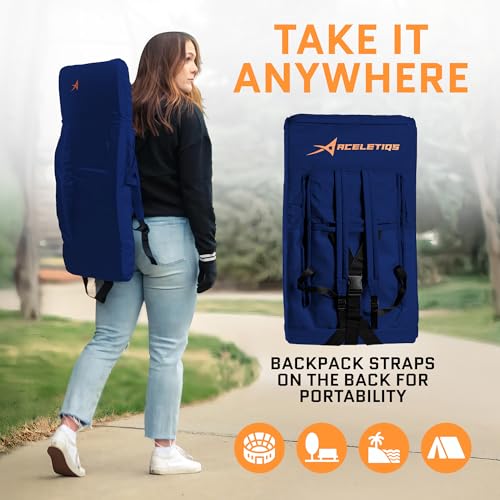 Heated Stadium Seats for Bleachers with Back Support