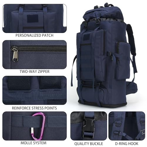 Hiking Backpack for Men 70L