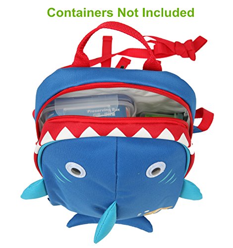 Kids Insulated Toddler Backpack with Leash Safety Harness Lunch Bag