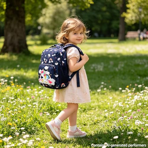 13 inch Kids Toddler Preschool Travel Backpack Cute Cartoon Backpack For Girls Boys Baby